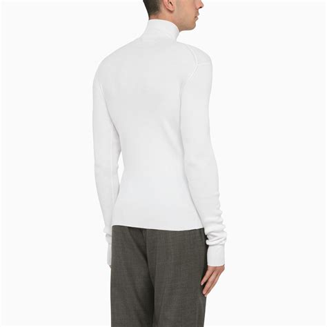 col roulé prada|Pull à Col Roulé En Laine Blanc .